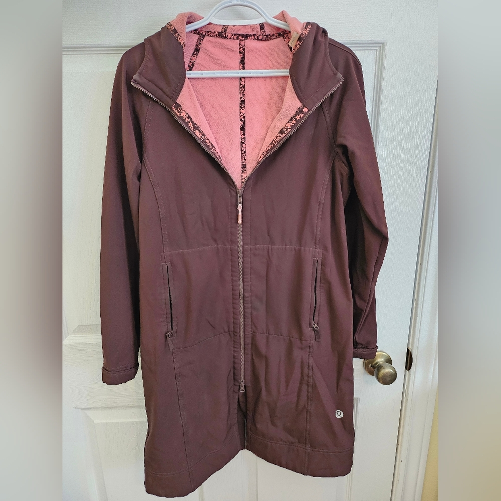 🤎🩷 Lululemon Apres Yoga Jacket 🤎🩷 - Picture 2 of 14